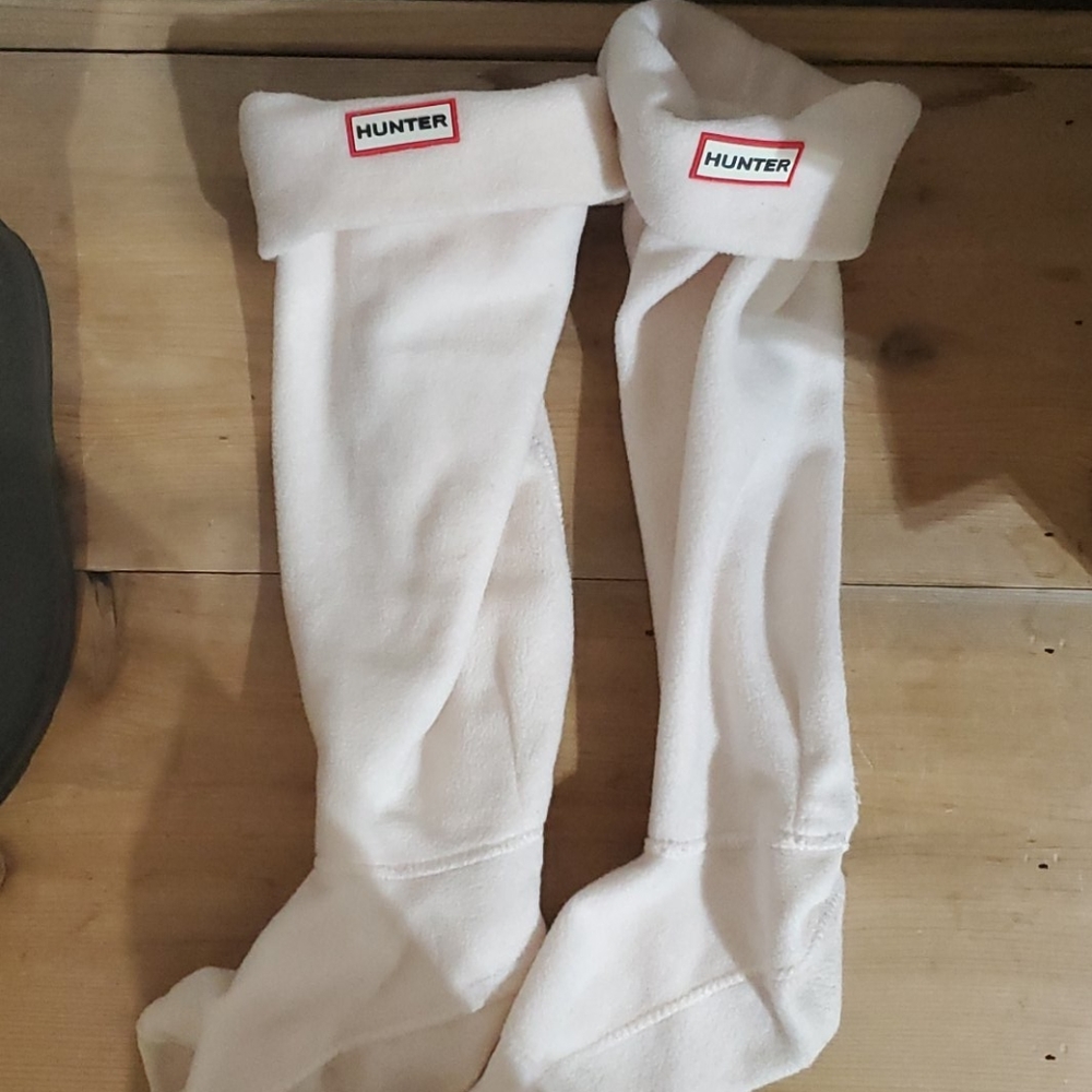 Cream Hunter boot socks
